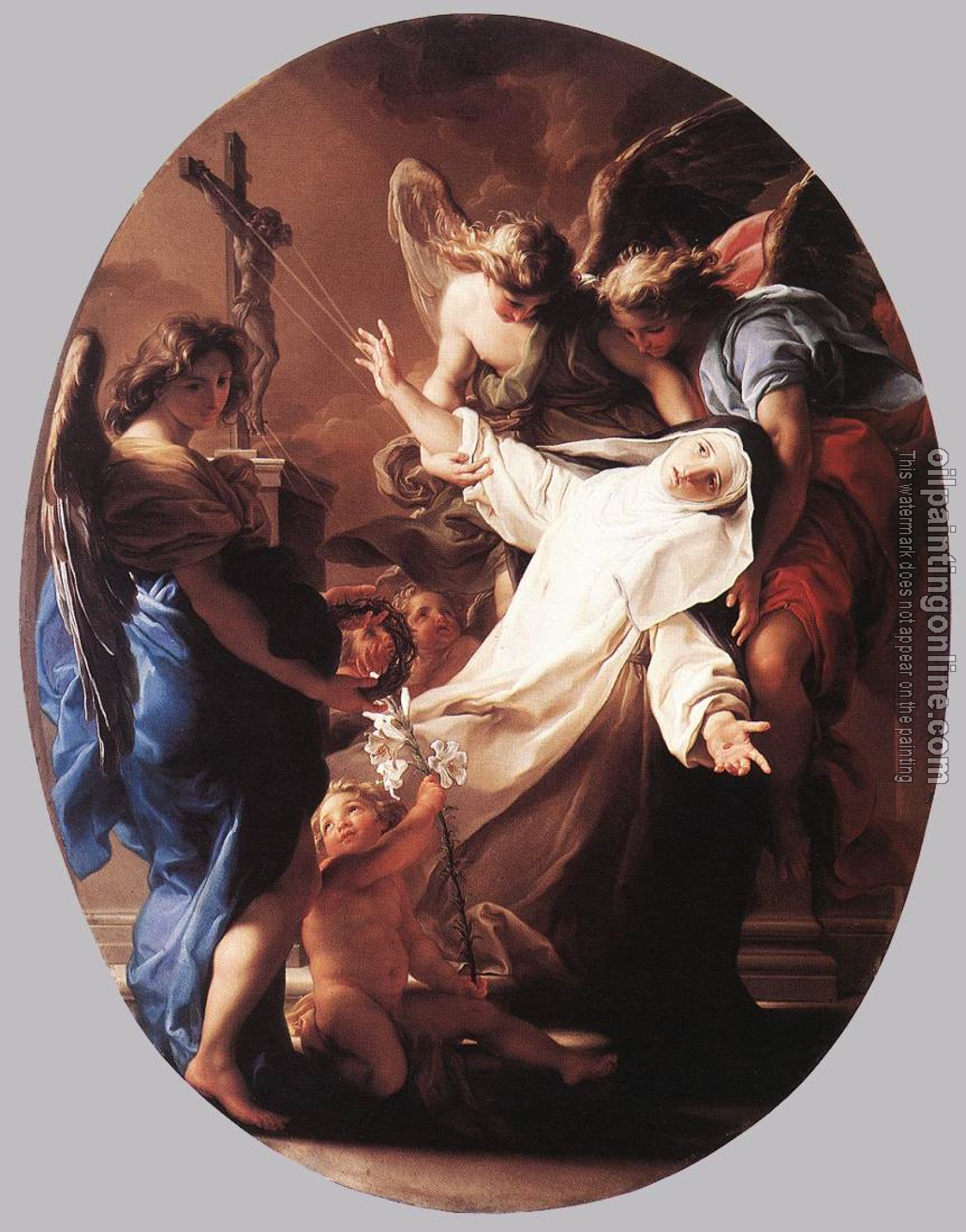 Batoni, Pompeo - The Ecstasy Of St Catherine Of Siena